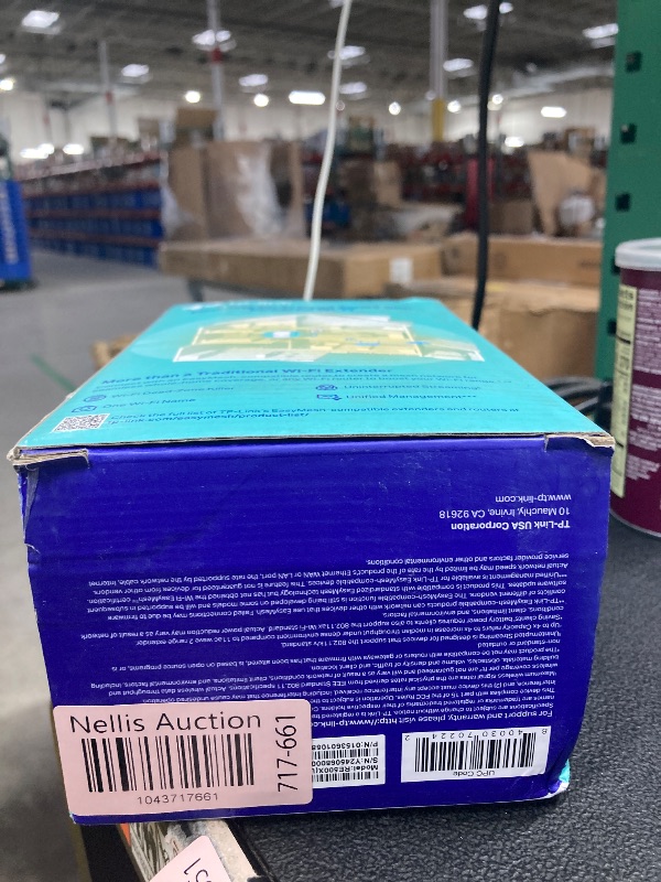 Photo 1 of TP-Link AX1500 WiFi Extender Internet Booster(RE500X), WiFi 6 Range Extender Covers up to 1500 sq.ft and 25 Devices,Dual Band, AP Mode w/Gigabit Port, APP Setup, OneMesh Compatible