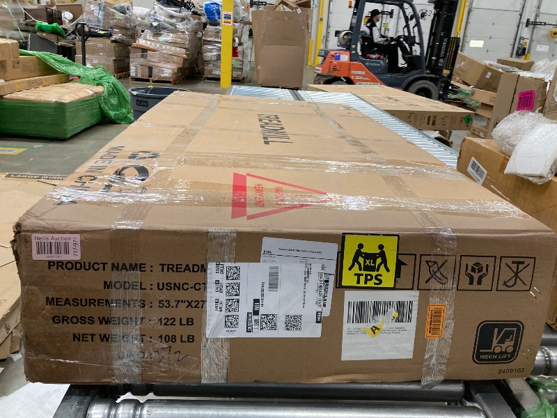 Photo 1 of ATEEDGE Treadmill with Auto Incline, 18" Incline Treadmill for Home, Compact, Foldable, 350lb Capacity, Shock Absorption, 15% Incline Automatic, 0.5-10 MPH, 3 HP, Bluetooth App Running Treadmills