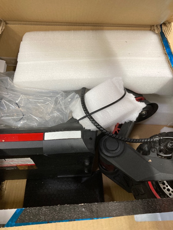 Photo 1 of ***PARTS ONLY***Hover-1 Night Owl Electric Folding Scooter, 31 MPH Top Speed, 37 Mile Range, 1200 Watts Max Power, 10.5” Offroad Tires, Dual Disc Brakes, Front & Rear Suspension Motorized Scooter for Adults & Teens
