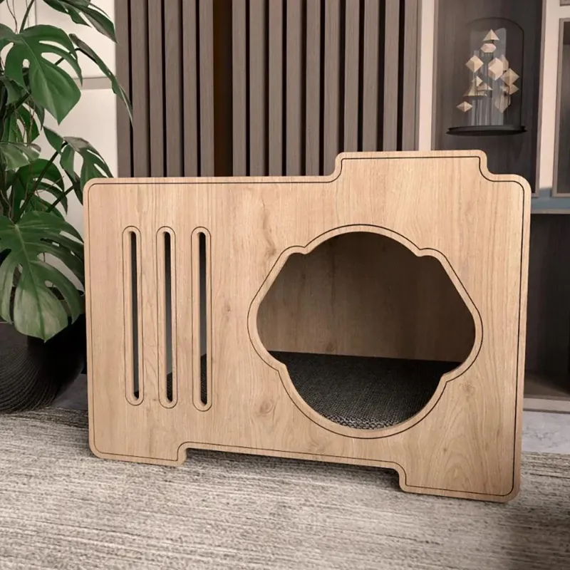 Photo 1 of *see notes*
Ozzy Indoor Dog House - Eco-Friendly, Stylish Wooden Design with Mattress, Easy Assembly
