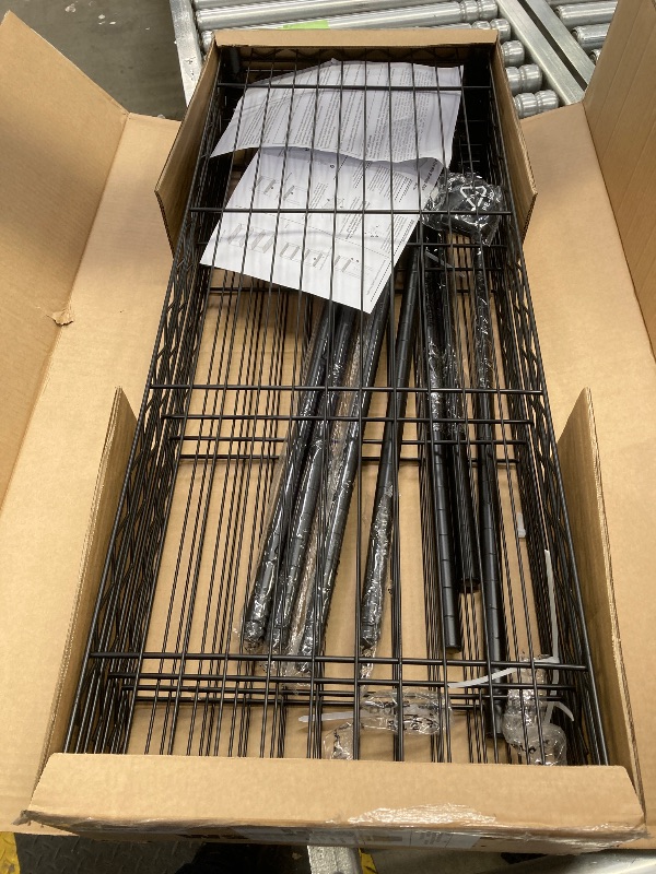 Photo 1 of 14x36x54 Inch 4-Shelf Storage Shelves Heavy Duty Shelving Unit for Kitchen Metal Shelves Garage Organizer Wire Rack Shelving Storage Unit Shelf Adjustable Utility NSF Certification Commercial