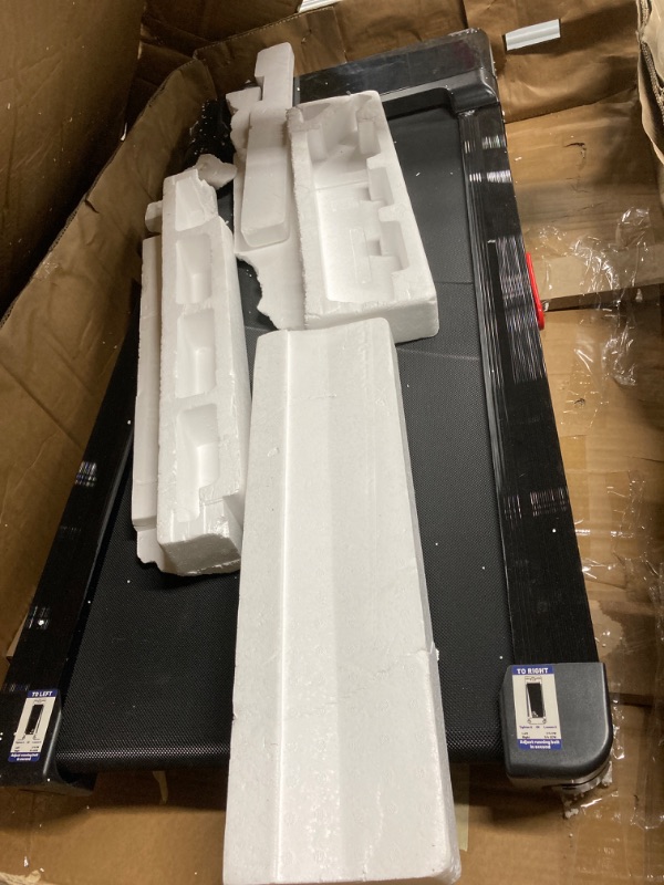 Photo 1 of TRAILVIBER Walking Pad Treadmill with 12% 9-Level Auto Incline, 450 lbs Capacity and RGB LED Screen Under Desk Treadmill with Auto Incline and Hiking Mode, Compact Treadmills for Home Small/Office