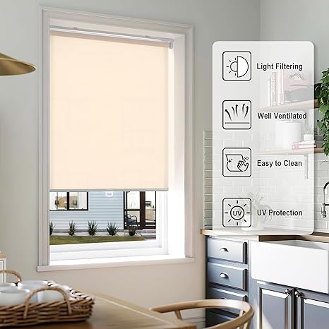 Photo 1 of Blind 47'' W x 72'' H, Beige