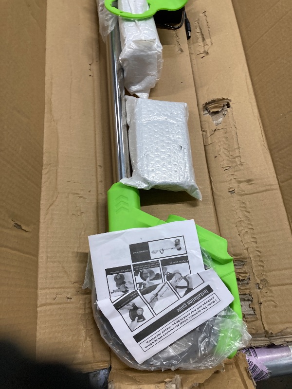 Photo 1 of 24V 650W Lawn Mover Electric Grass Trimmer Cordless W/2 Batteries, Battery Weed Eater, Electric Weed Wacker, Lawn Mower Cordless Pruning Cutter Weed Wacker Garden Trimming Tool ***(BOX RIPPED/TORN)***