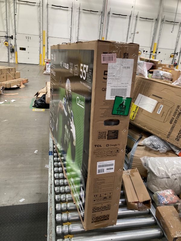 Photo 1 of TCL 55-Inch QM7 QLED 4K Smart QD-Mini LED TV with Google TV (55QM751G, 2024 Model) Dolby Vision IQ, Dolby Atmos, HDR, Game Accelerator up to 120Hz, Voice Remote, Works with Alexa, Streaming Television