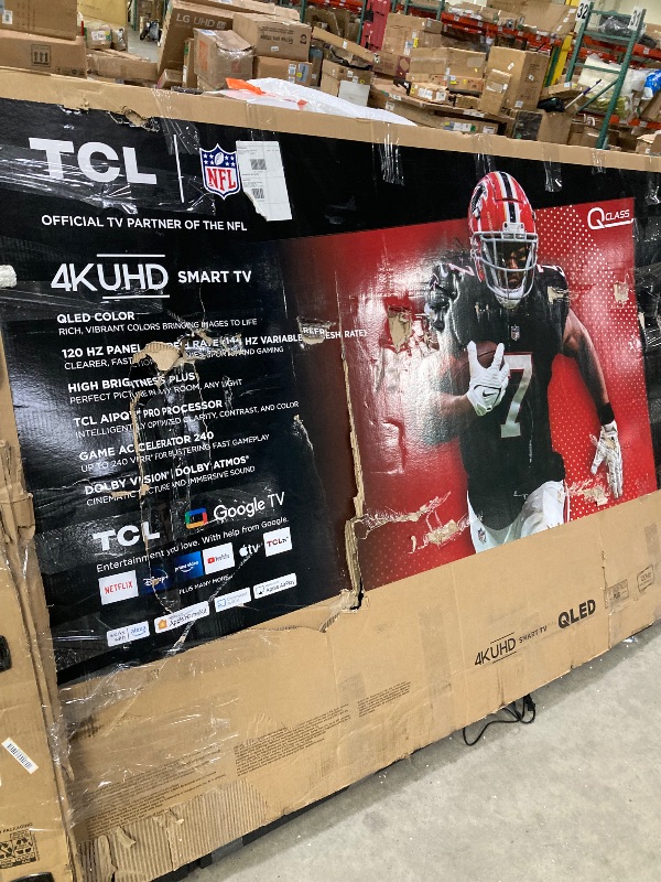 Photo 1 of ***PARTS ONLY***
SAMSUNG 98-Inch Class QLED 4K Q80C Series Quantum HDR+, Dolby Atmos Object Tracking Sound Lite, Direct Full Array, Q-Symphony 3.0, Gaming Hub, Smart TV with Alexa Built-in (QN98Q80C, 2023 Model)
