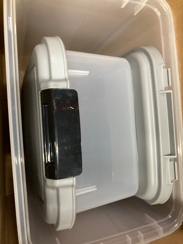 Photo 1 of Amazon Basics  Airtight Dog Food Storage Container Combo with Scoop