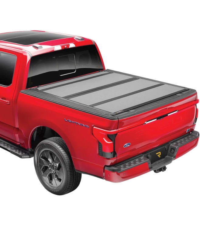 Photo 1 of *********The model may vary, it looks used and does not have a manual.********** BAK BAKFlip MX4 Hard Folding Truck Bed Tonneau Cover | 448131 | Fits 2019 - 2025 Chevy/GMC Silverado/Sierra, works w/ MultiPro/Flex tailgate 6' 7" Bed (79.4")