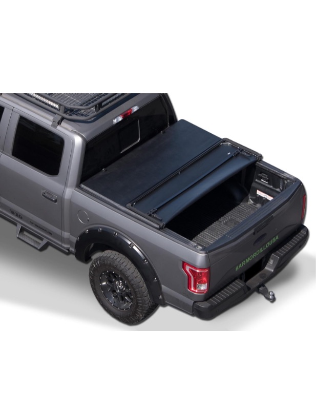 Photo 1 of Armordillo Soft Tri-Fold Truck Bed Tonneau Covers for Chevy Silverado fits 1999-2006 Chevy Silverado/GMC Sierra 1500 2500 3500/2007 1500 Classic 6.5ft (78") Bed | CoveRex FS3 | 8700808