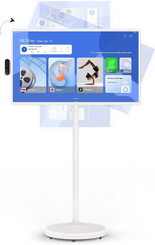 Photo 1 of ApoloSign 32" Standbyme 1080p Portable Monitor with Incell Touch Screen, Android OS(Support Google Store), Built-in Battery(4-6H), Full Swivel Rotation, Remote Control
