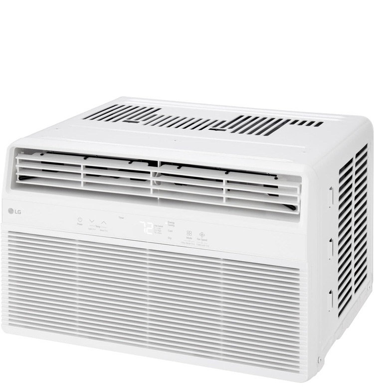 Photo 1 of Air Conditioner, Cools 250 Sq.Ft. (10' x 25' Room Size), Quiet Operation, Electronic Control with Remote, 2 Cooling & Fan Speeds, 2-Way Air Deflection, Auto Restart, 115V