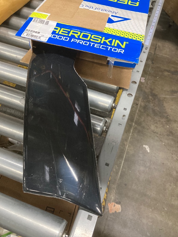 Photo 1 of Auto Ventshade [AVS] Aeroskin Hood Protector | Fits 2003 - 2014 Chevy Express 1500, 2003 - 2024 Chevy Express 2500,3500 | Low Profile Deflector / Bug Shield - 1 pc., Smoke | 322068