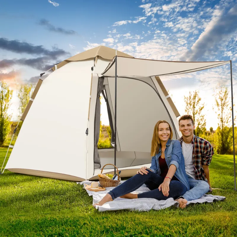 Photo 1 of  Instant Setup Cabin Tent 4-6 Person Tent 