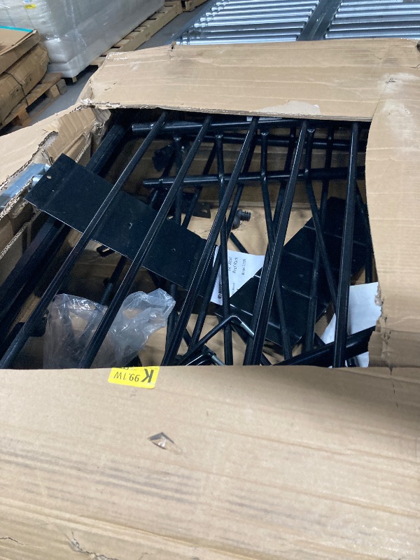 Photo 1 of ***DOES HAVE MISSING PARTS***MAXXHAUL 50506 64" x 39" x 6" Heavy-Duty Universal Steel Roof Rack , Black