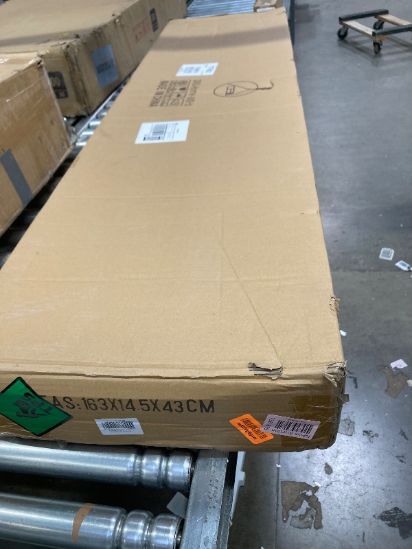 Photo 1 of HOMEKAYT Gold Clothing Rack with Shelf Gold Garment Rack Gold Clothes Rack Gold Rack for Boutique Multiple Uses Hanging Rack for Home and Retail-59''L