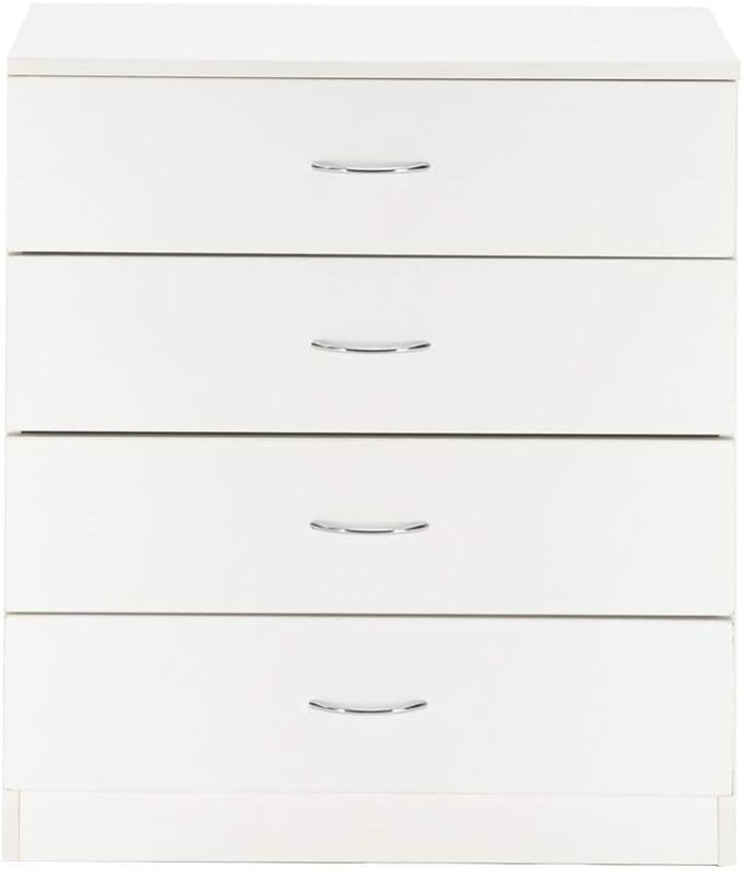 Photo 1 of 
[FCH] Modern Simple 3-Drawer Dresser Chest of Drawers for Family Room Bedroom Living Room Universal Design, White