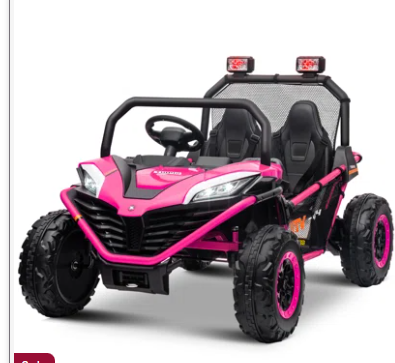 Photo 1 of 24V Kids Ride On Toy Car UTV for Kids, Real 2 Seater