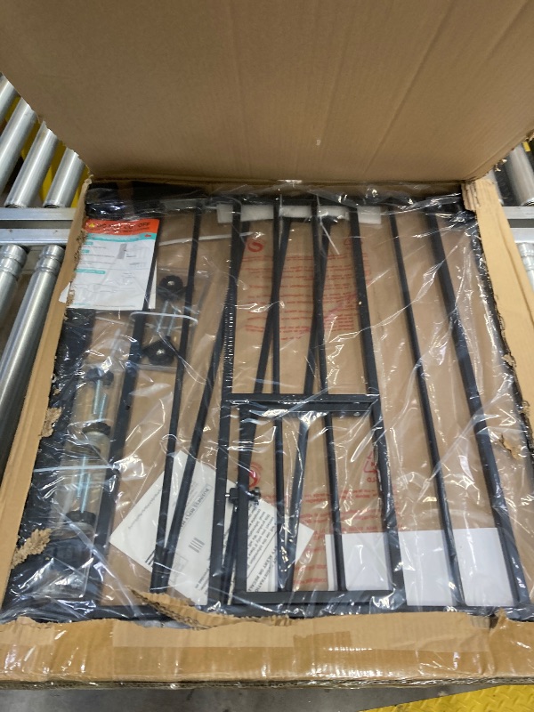 Photo 1 of ******BLACK****** Baby Safety Gate 30"Tall 29.5''-40.5''Wide Doorway Baby Gate with Pet Door, **********BLACK**********
