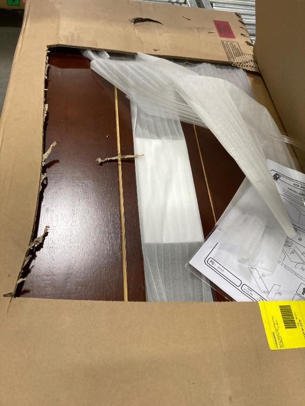 Photo 1 of Atlantic Furniture AR8146114 Orlando Bed, King, Walnut