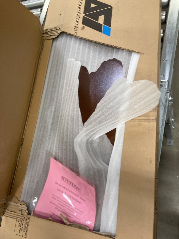 Photo 1 of Atlantic Furniture AR8146114 Orlando Bed, King, Walnut