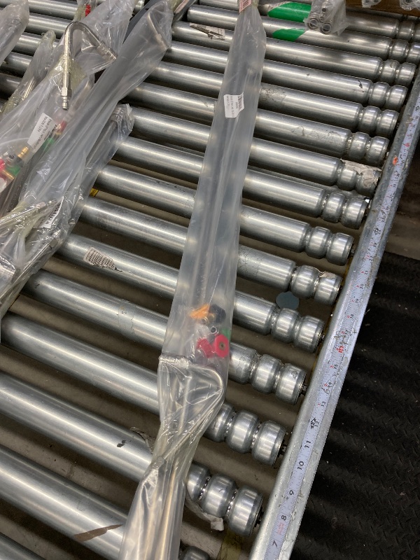Photo 1 of 120" Pressure Washer Extension Wand,2 Pack 60 Inch Stainless Steel Power Washer Wand Extension-Pressure Washer Accessories with 30°/90°/120°Curved Rods,6 Nozzle Tips- 1/4" Quick Connect,4000 PSI