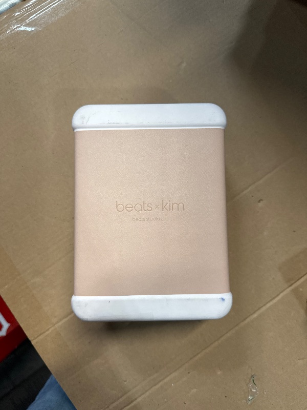 Photo 1 of ***FACTORY SEALED***
Beats Studio Pro x Kim Kardashian – Bluetooth Noise Cancelling Headphones, Personalized Spatial Audio, USB-C Lossless Audio, Apple & Android Compatibility, Up to 40 Hours Battery Life – Moon