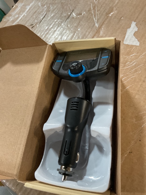 Photo 1 of (Upgraded Version) Bluetooth FM Transmitter, Sumind Wireless Radio Adapter Hands-Free Car Kit with 1.7 Inch Display, QC3.0 and Smart 2.4A Dual USB Ports, AUX Input/Output, TF Card Mp3 Player