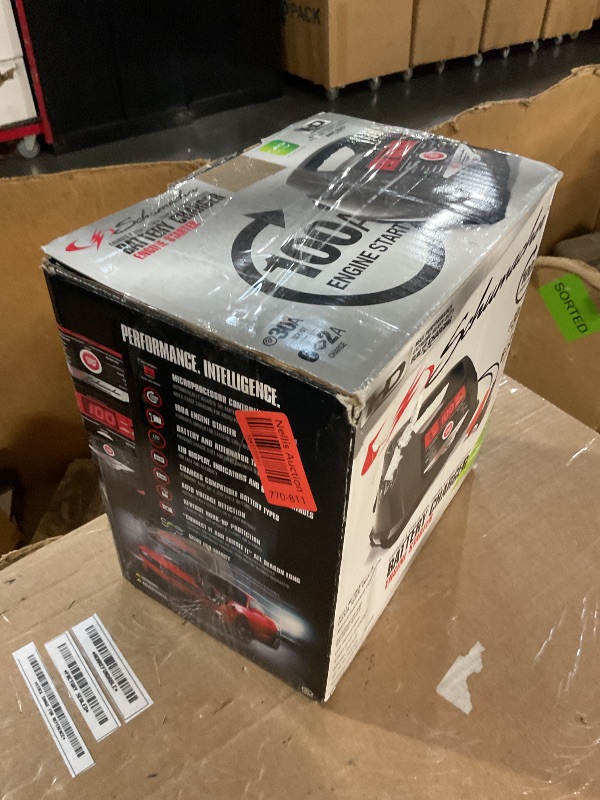 Photo 1 of Schumacher Electric Fully Automatic Car Battery Charger & Engine Starter - 6V / 12V Battery Charger & Maintainer - for Standard, AGM, Gel & Deep-Cycle Batteries - Reverse Hook-Up Protection - SC1281