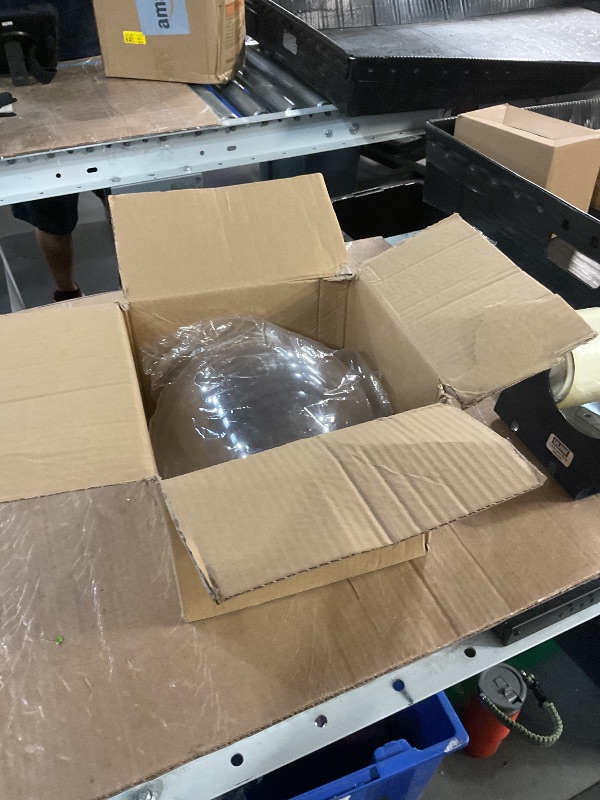 Photo 1 of 7Queen 200mm/8inch=2PCS Extra Large Clear Plastic Fillable Christmas Ornaments, Modern Shatterproof Baubles for DIY Crafts, Wedding & Party Decor