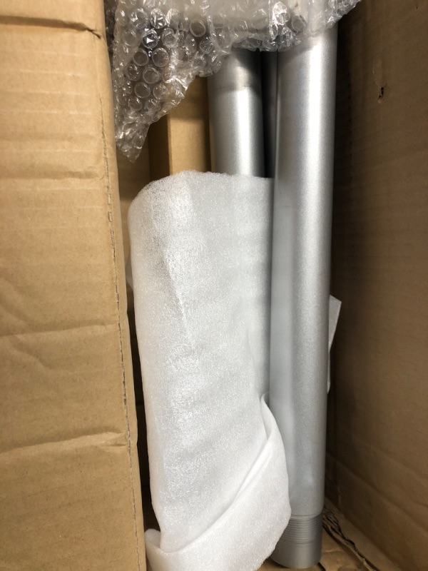 Photo 1 of (Used)(incomplete)(parts only)WUDLEP 9ft Starlink Gen 3 Pole Mount Kit with Starlink Gen 3 Pipe Adapter, Starlink Ground Pole Mount Kit with Features