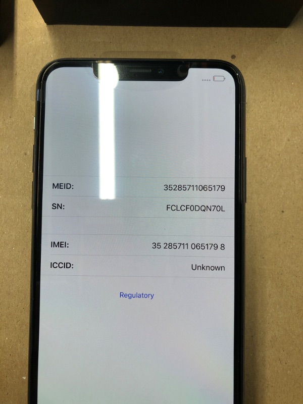Photo 1 of ***SEE NOTES***
Apple iPhone 11 Pro Max [256GB, Midnight Green] + Carrier Subscription [Cricket Wireless]