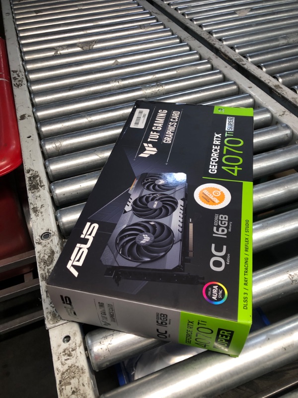 Photo 1 of ASUS TUF Gaming GeForce RTX™ 4070 Ti Super OG OC Edition Gaming Graphics Card (PCIe 4.0, 16GB GDDR6X, DLSS 3, HDMI 2.1a, DisplayPort 1.4a)