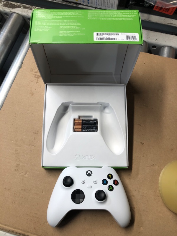 Photo 1 of Xbox Core Wireless Gaming Controller – Robot White– X|S, One, Windows PC, Android, and iOS