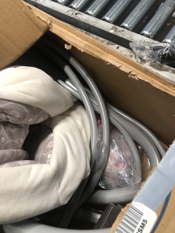 Photo 1 of ***INCOMPLETE - UNABLE TO TEST - DIRTY - COVERED IN HAIR 0 
SEE PICTURES***Graco Simple Sway Swing, 30"D x 31"W x 38"H, Abbington