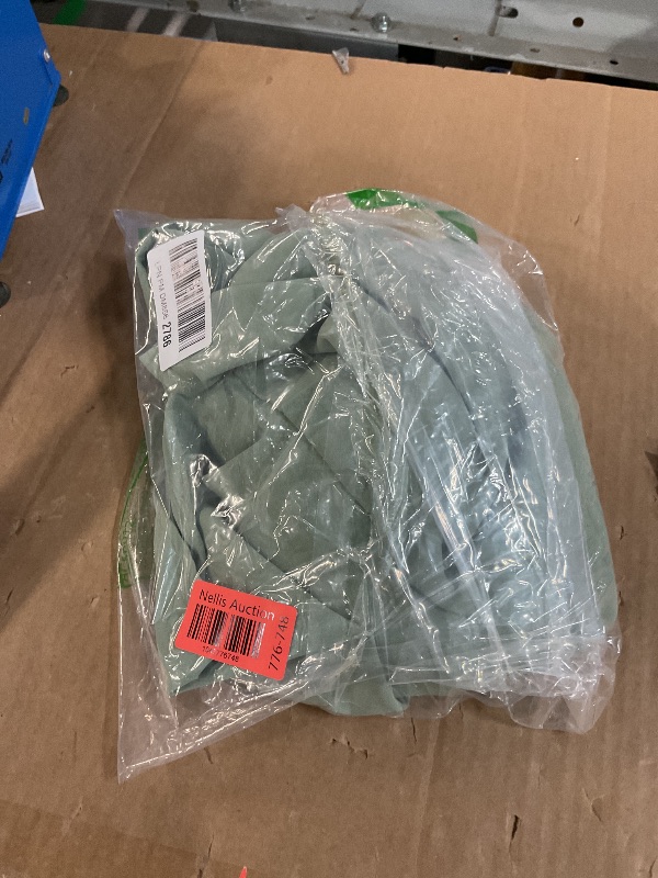 Photo 1 of (LARGE) (BAGGED) Floerns Women's V Neck Half Sleeve Ruched Cocktail Evening A Line Long Dress Mint Green Large