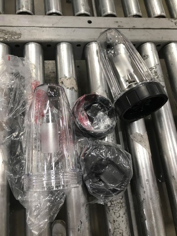 Photo 1 of Blender Replacement Parts for Ninja, 24oz Ninja Blender Cups with To-Go Lids, 7 Fins Extractor Blade, Compatible with Nutri Ninja Auto iQ Blenders BL2012 BN801 BL480-30 BL640-30 BL642-30 NN100-30