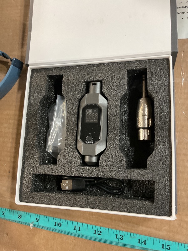 Photo 1 of (missing pieces) Wireless XLR Transmitter & Receiver: UHF Wireless Microphone System for 262ft Range, 8-Hours Battery
