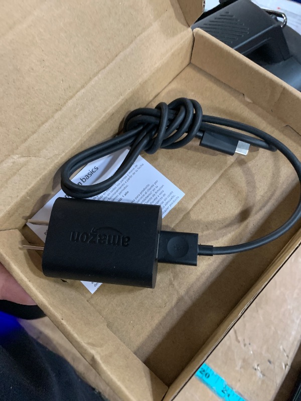 Photo 1 of Amazon Basics Micro HDMI to HDMI Display Cable, 18Gbps High-Speed, 4K@60Hz, 2160p, 48-Bit Color, Ethernet Ready, 6 Foot, Black