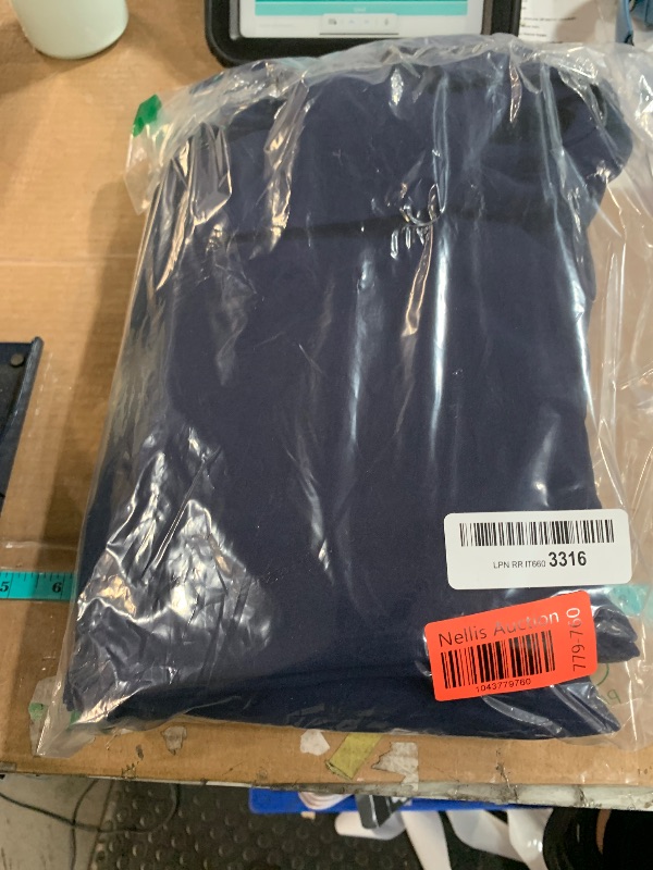 Photo 1 of (Navy, Size 18) (BAGGED) 
Stretch Crepe Jumpsuit (Navy, Size 18)
