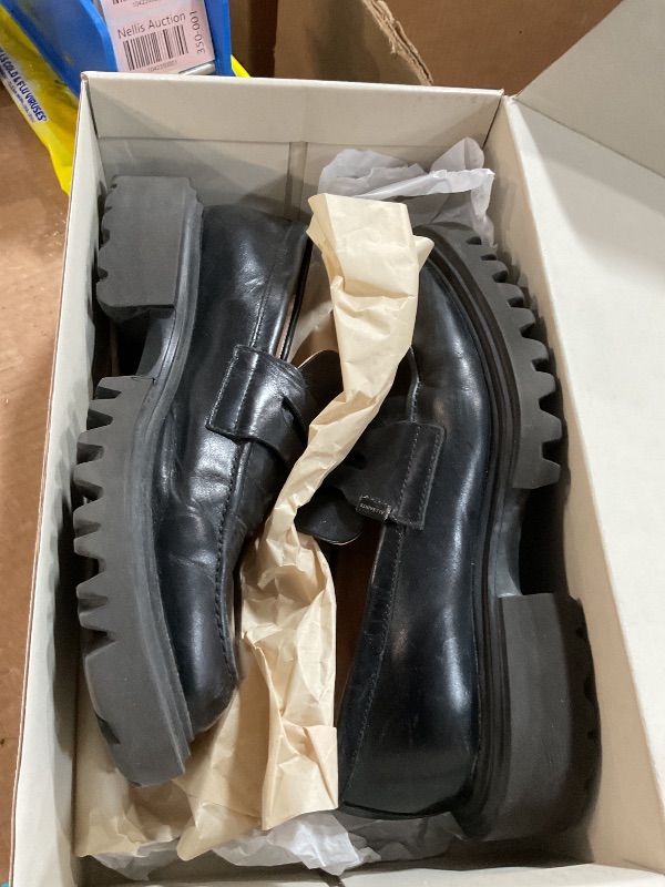 Photo 1 of (see all images)AllSaints Women's LOLA Loafer, Black, 8