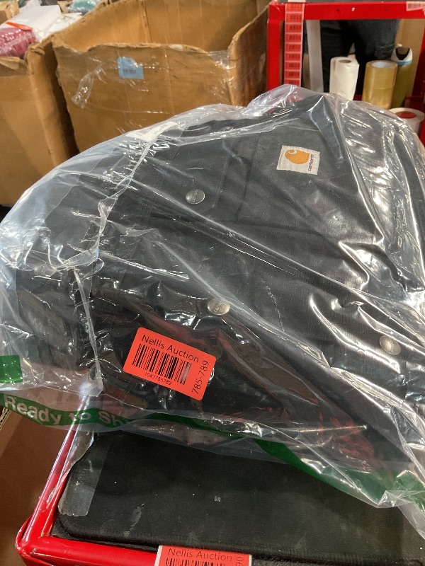 Photo 1 of (BAGGED/HAIRY)  Carhartt mens Bartlett Jacket (Regular and Big & Tall Sizes) Work Utility Outerwear, Black, XX-Large US