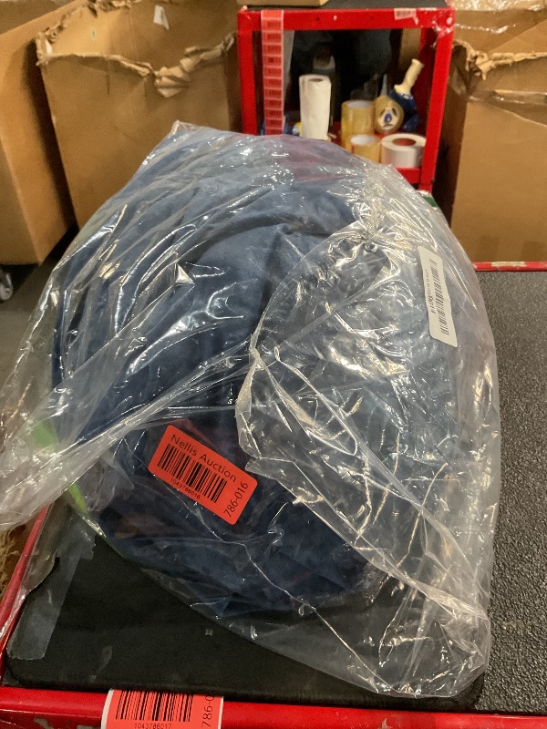 Photo 1 of (BAGGED) (USED/FAIR) PHF Truly Velvet Fitted Sheet Only King Size, Luxury Super Soft Cozy Comfy Fleece Bottom with 15" Deep Pocket,Suitable for Fall Winter and Spring, No Pillowcases, Navy Blue