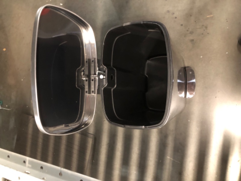Photo 1 of ***DAMAGED - DENTED AND SCRATCHED - SEE PICTURES***
BestOffice 13 Gallon (50L) Trash Can with Lid Garbage Can Commercial Trash Can with Soft-Close Foot Pedal Fingerprint Proof Stainless Steel Trash Can for Kitchen Home Office Bedroom Bathroom, 16.6" x 25.