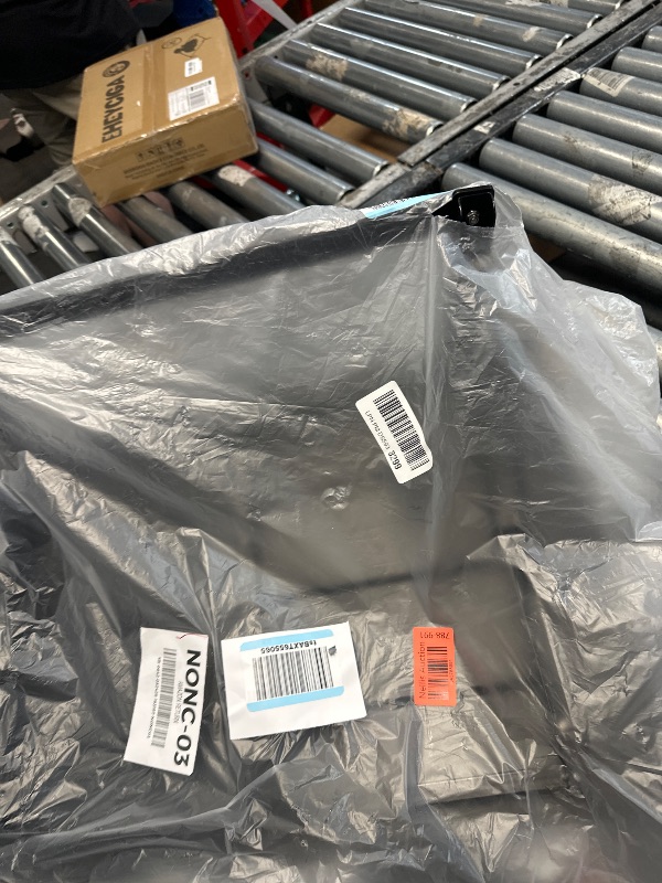 Photo 1 of Generic Annurssy Foldable Balcony Railing Table, Rail Hanging Bar Table, Garden Baluster Patio Table(Black), Large