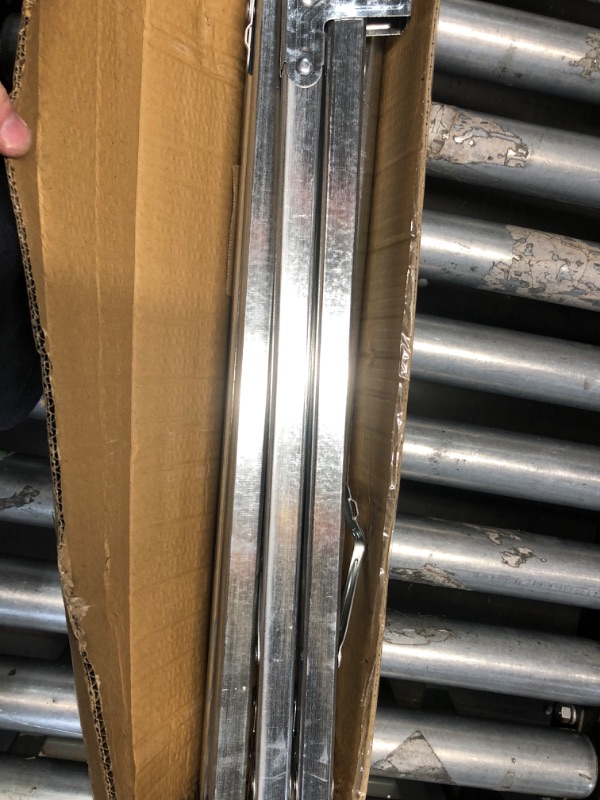 Photo 1 of (damaged)(sold for parts) GUNQIUBA Clothes Drying Racks, Heavy Duty Stainless Steel Clothes Standing Drying Pole with 20 Windproof Hooks 