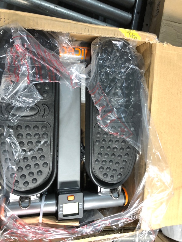 Photo 1 of (PARTS) (NO BOX OR BAG) Niceday Steppers for Exercise, Mini Stair Stepper with Resistance Bands at Home Workout Equipment with 300LBS Loading Capacity, Hydraulic Fitness Stepper with LCD Monitor