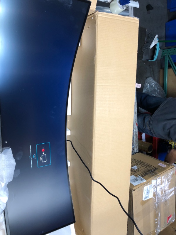 Photo 1 of SAMSUNG 49” Odyssey G9 Series DQHD 1000R Curved Gaming Monitor, 1ms(GtG), VESA DisplayHDR 1000, 240Hz, AMD FreeSync Premium Pro, Height Adjustable Stand, Ultrawide Screen, LS49CG954ENXZA, 2024