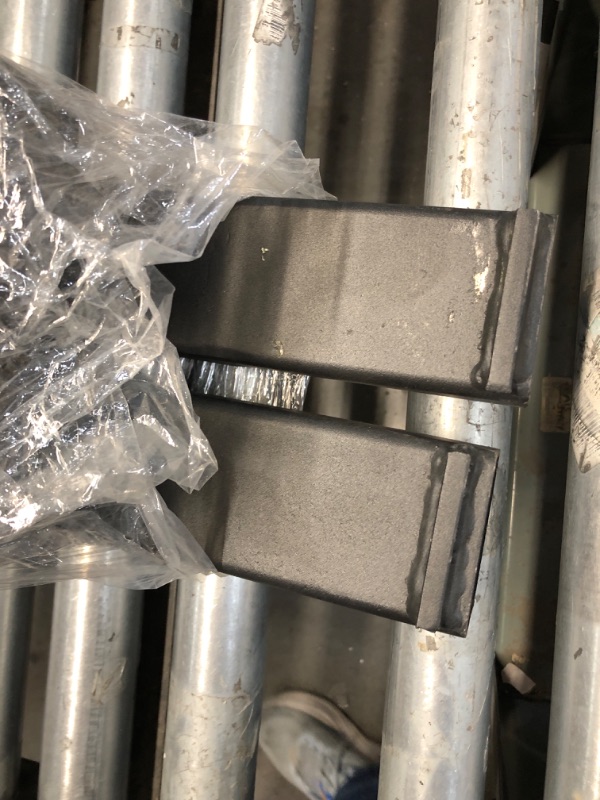 Photo 1 of (Missing clamps)Pallet Forks 60" 2000 Lbs Max, Clamp On Tractor Bucket Forks with Adjustable Stabilizer Bar, Heavy Duty Front Loader Forks, Fork Attachment for Skid Steer, Loader Bucket