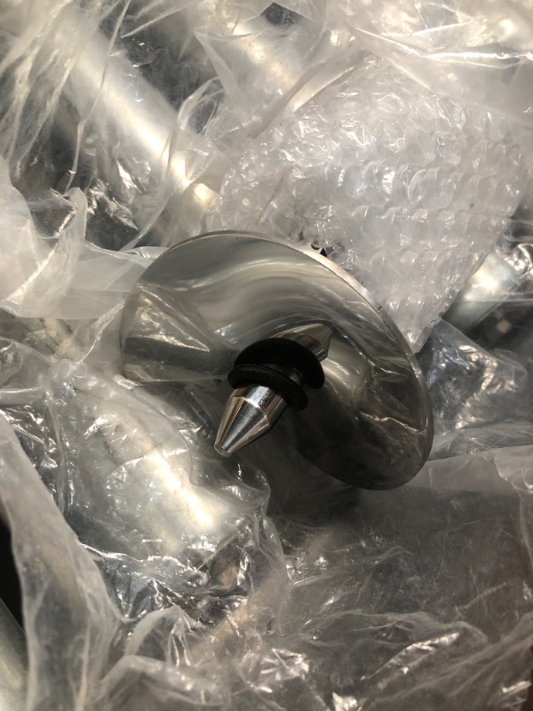 Photo 1 of (please see all images) SandShark Anchor Ultimate Large - Premium Screw in Boat Anchor, Pontoon Boat Anchor, Stainless Steel Shallow Water Anchor Pole, Sand Anchor 29"-48" w/Case - Essential Pontoon Boat Accessories