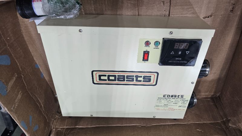 Photo 1 of ***PARTS ONLY***Foinwer 11KW 240V Pool Heater for Above Ground Pool, Electric Swimming Pool Heater with Touchscreeen, Hot Tub Thermostat for Spa, Bathtub, Above Inground Pool, 1500 Gallons (11KW)